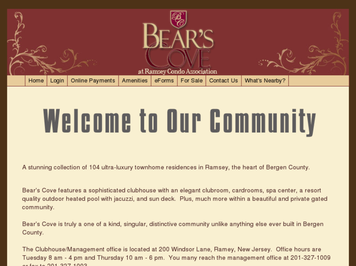 www.bearscove.org