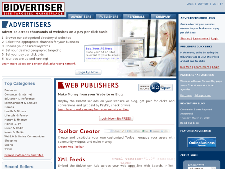 www.bidvertiser.com