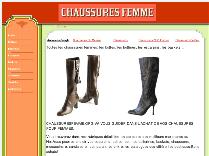 www.chaussuresfemme.org