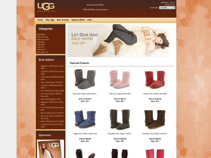 www.colored-uggs.com