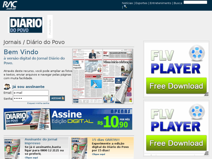 www.diariodopovo.com.br