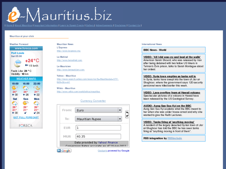 www.e-mauritius.biz