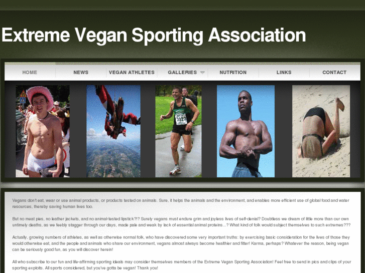 www.extremevegansports.com