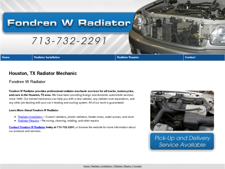 www.fondrenradiator.com