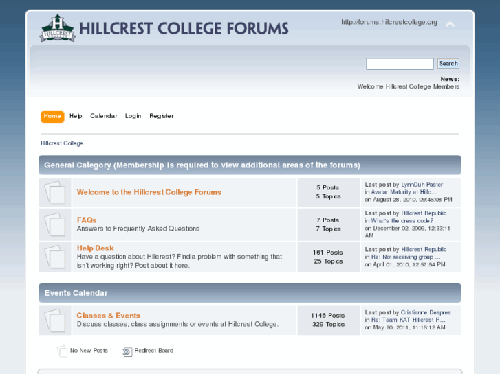 www.hillcrestcollege.org