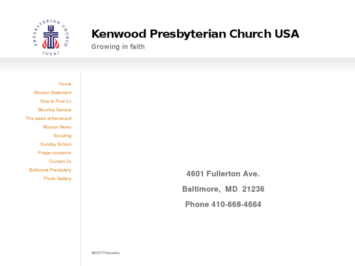 www.kenwoodpresbyterianchurch.org