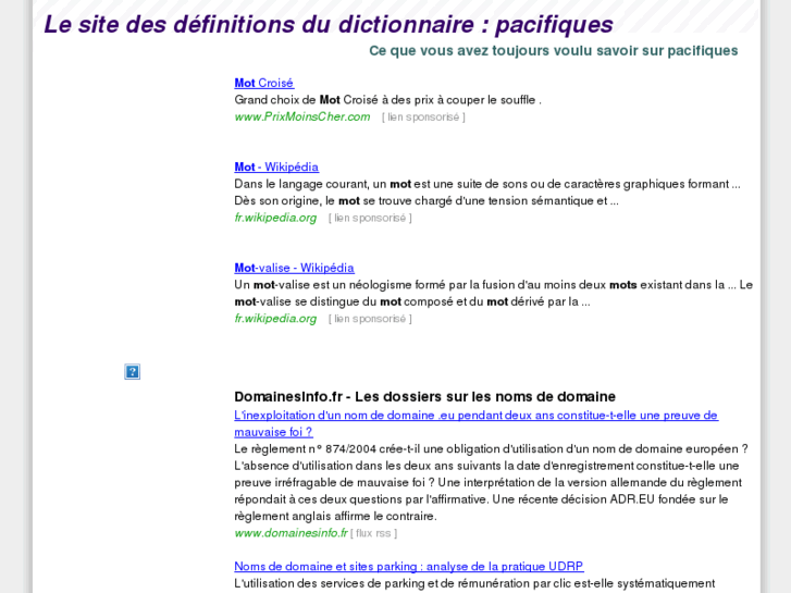 www.pacifiques.fr