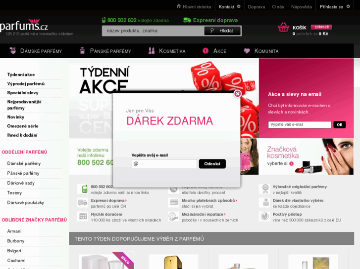 www.parfums.cz