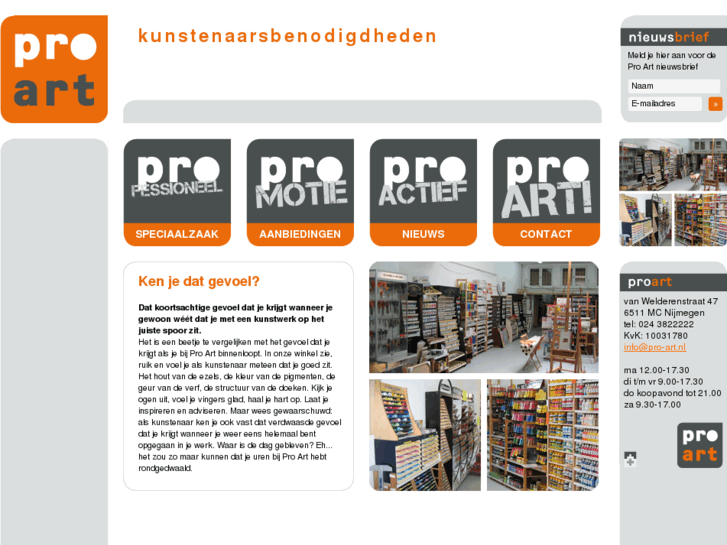 www.pro-art.nl