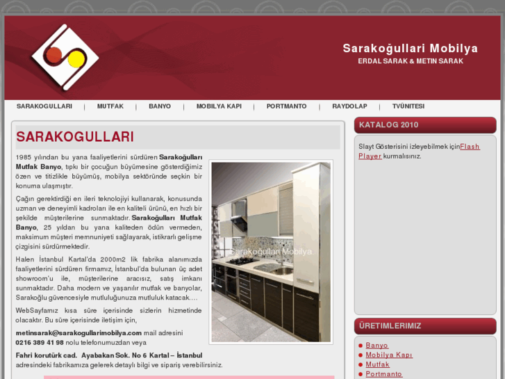 www.sarakogullarimobilya.com