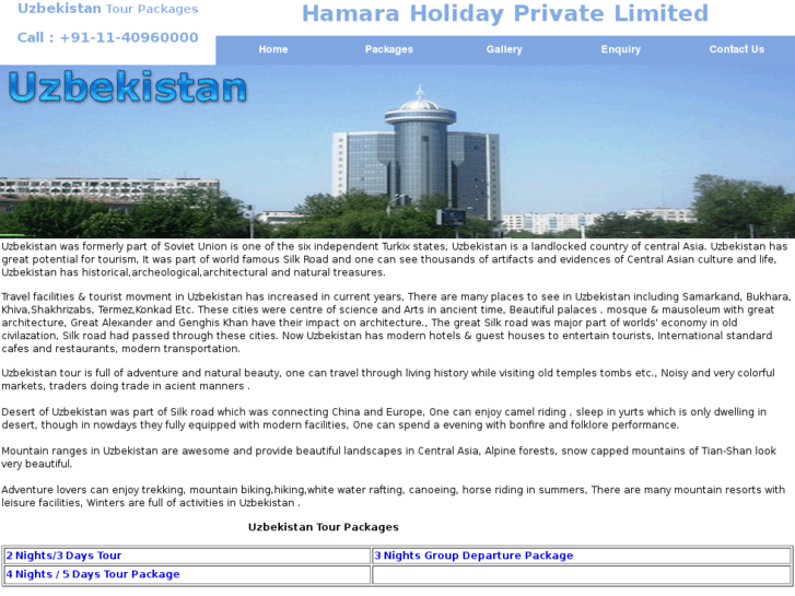 www.uzbekistantourpackages.com