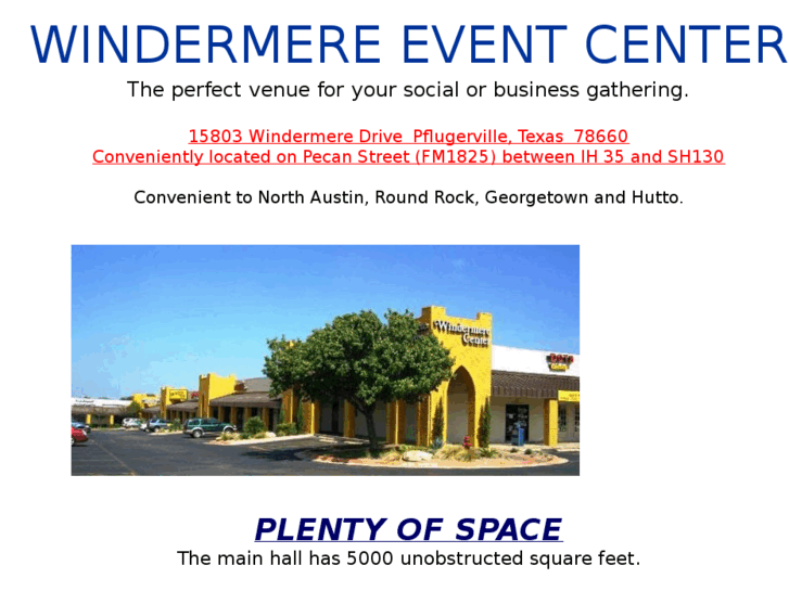 www.windermereeventcenter.com