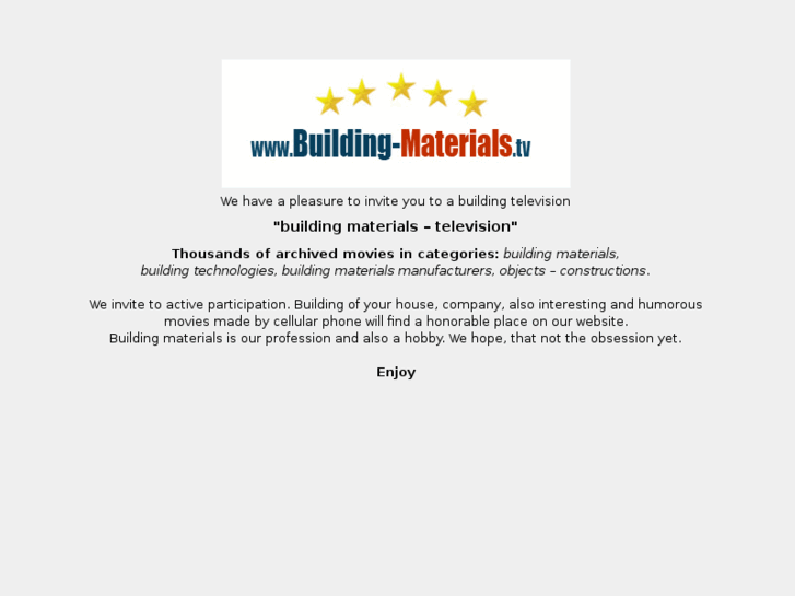 www.building-materials.tv