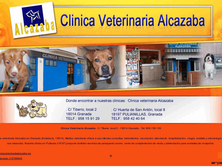 www.clinicaveterinariaalcazaba.es