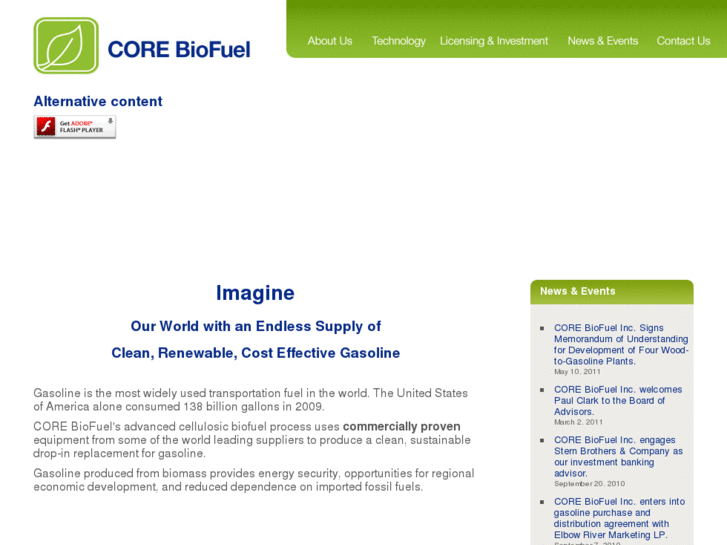 www.corebiofuel.com