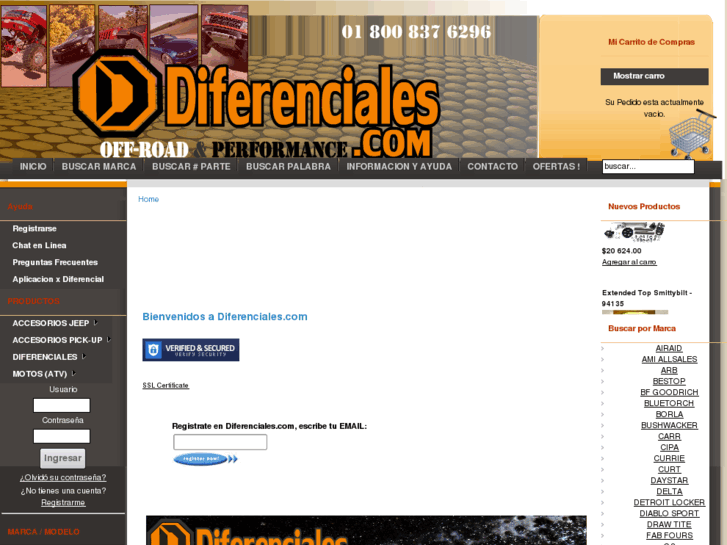 www.diferenciales.com.mx