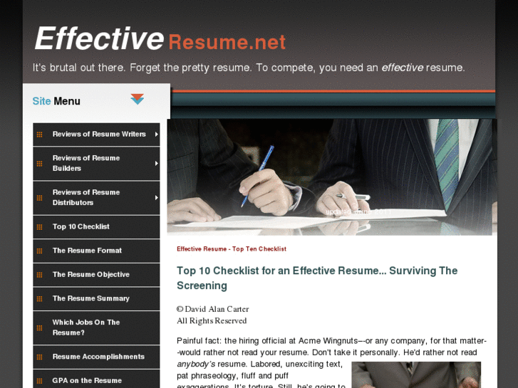 www.effectiveresume.net