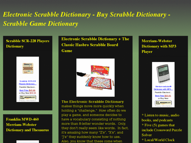 www.electronicscrabbledictionary.com