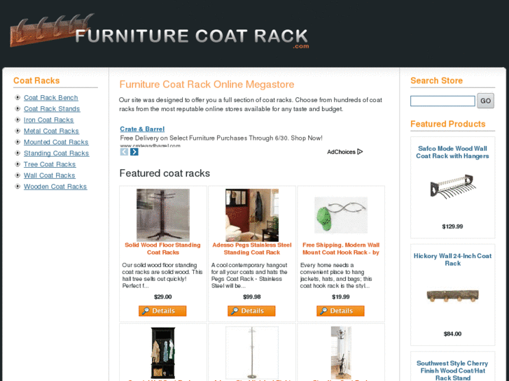 www.furniturecoatrack.com