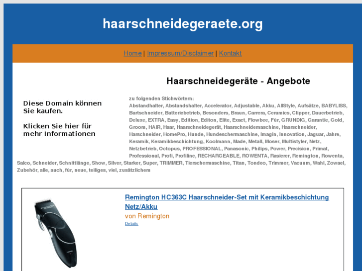 www.haarschneidegeraete.org