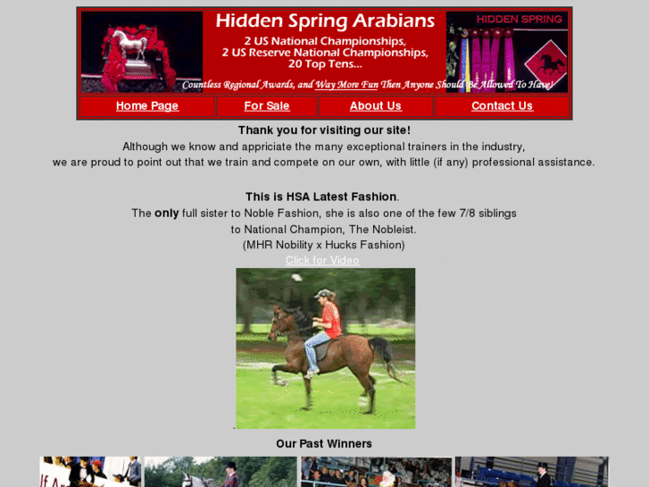 www.hiddenspringarabians.com