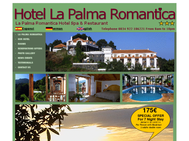 www.hotellapalmaromantica.com