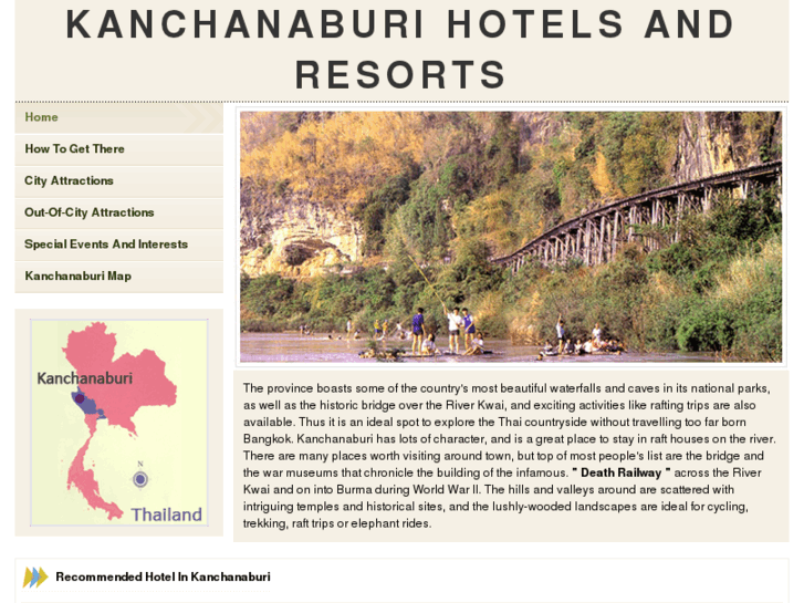 www.kanchanaburihotelsresorts.com