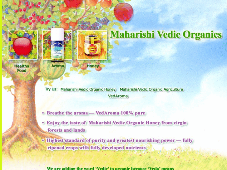 www.maharishivedicorganics.com