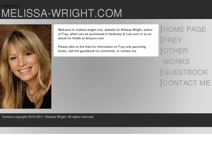 www.melissa-wright.com