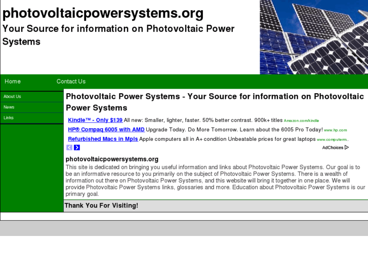 www.photovoltaicpowersystems.org