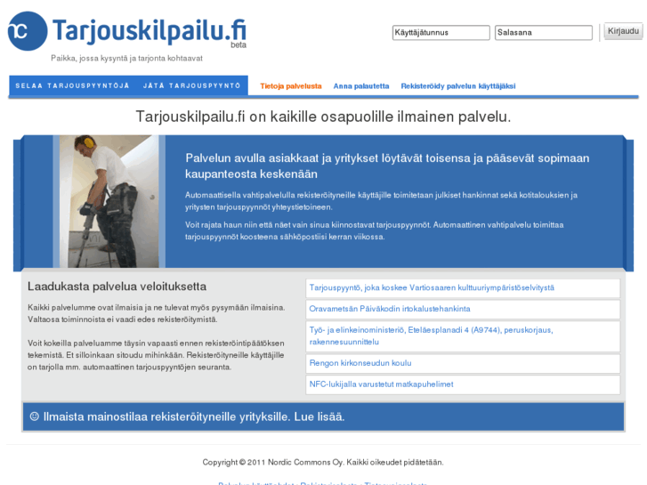 www.tarjouskilpailut.com