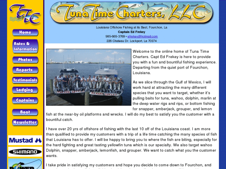 www.tunatimecharters.com