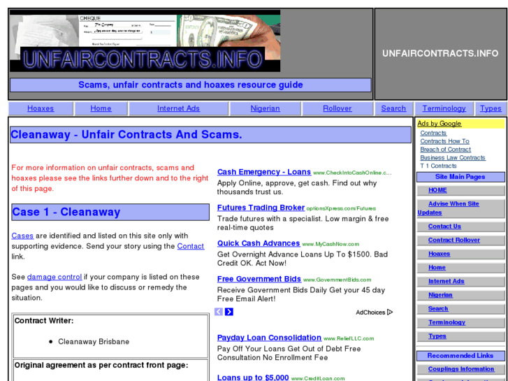 www.unfaircontracts.info