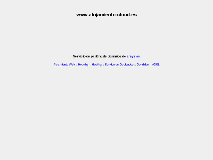 www.alojamiento-cloud.es