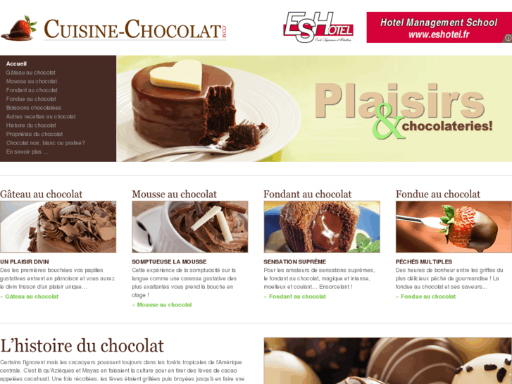 www.cuisine-chocolat.com