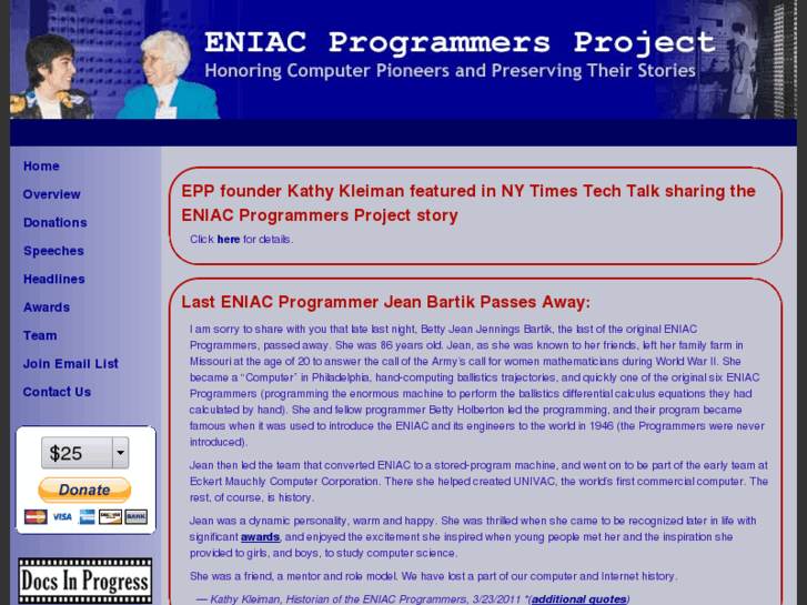 www.eniacprogrammers.org