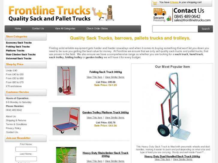 www.frontlinetrucks.com