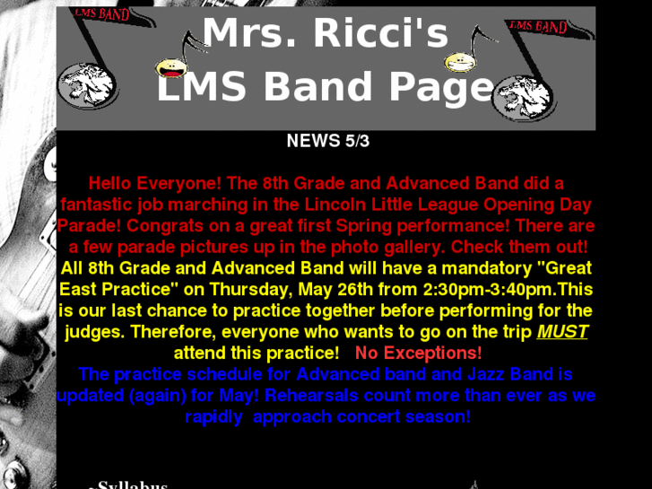 www.lincolnmsband.com