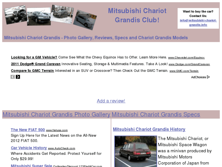 www.mitsubishi-chariot-grandis.info