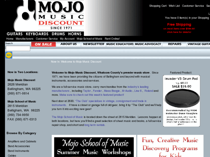 www.mojomusicdiscount.com