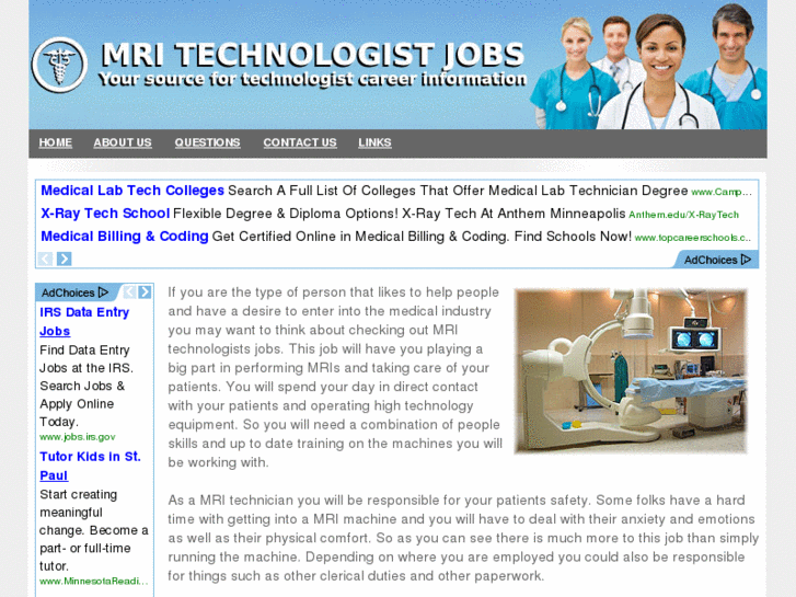 www.mritechnologistjobs.net