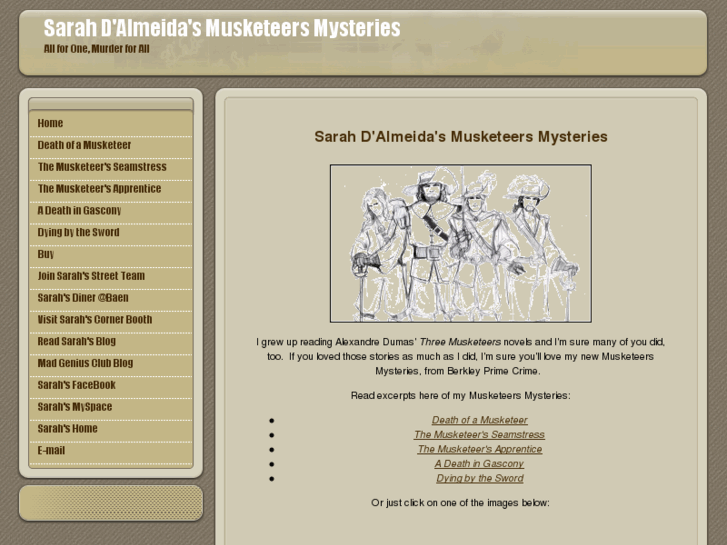 www.musketeermysteries.com