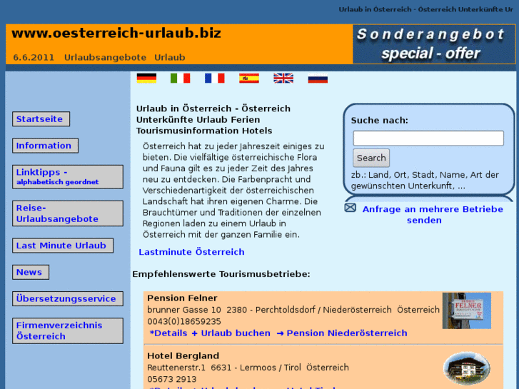 www.oesterreich-urlaub.biz