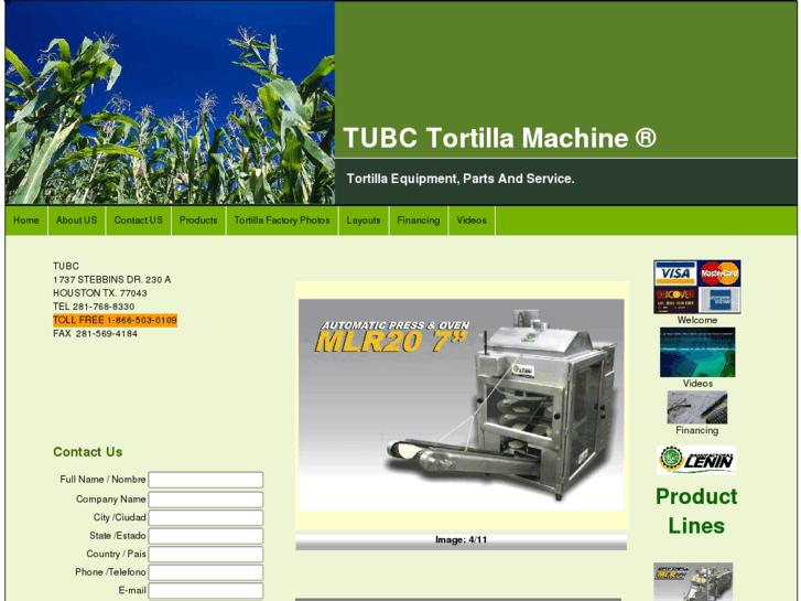 www.tubc-tortillamachine.com