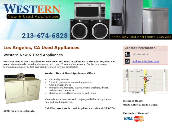 www.westernnewandusedappliances.com