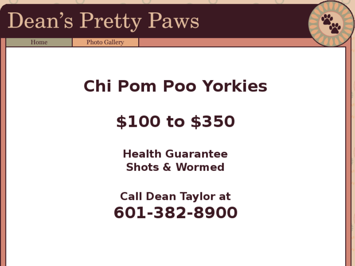 www.deansprettypaws.com