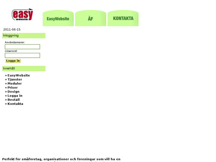 www.easywebsite.nu