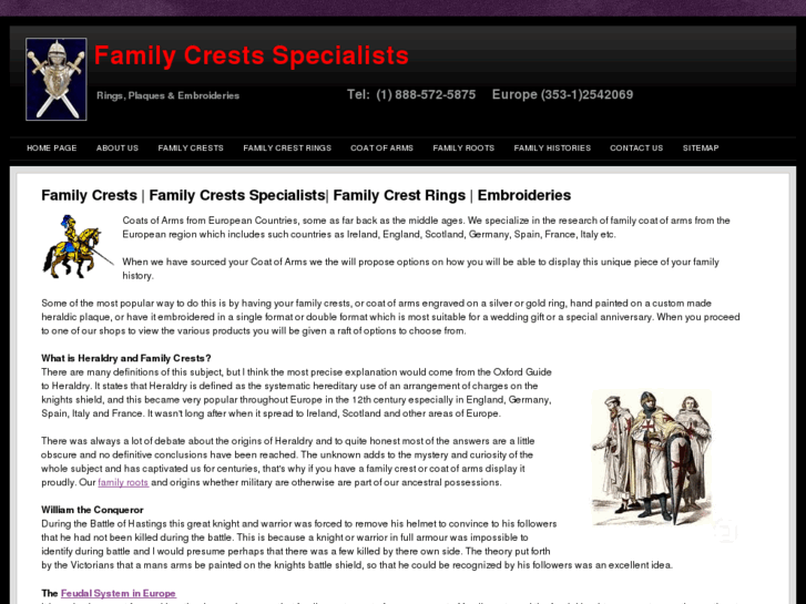 www.family-crests-specialists.com