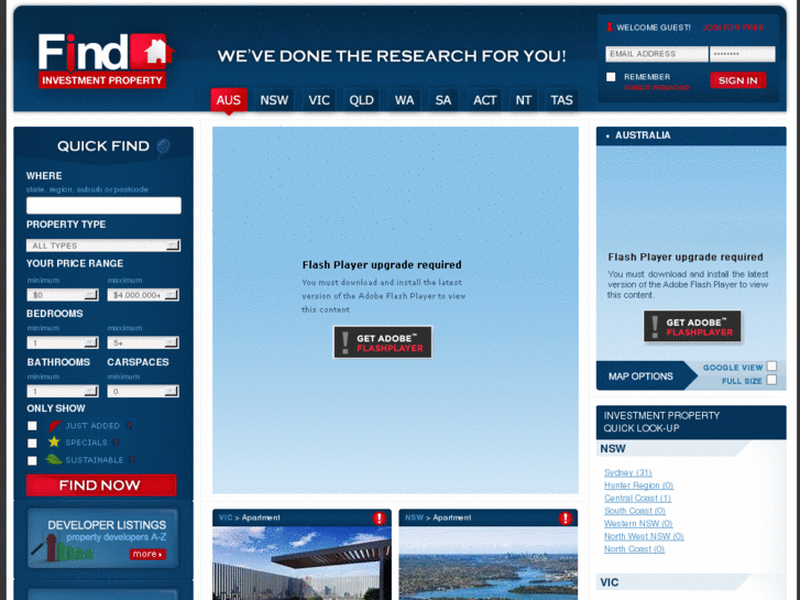 www.findinvestmentproperty.com.au