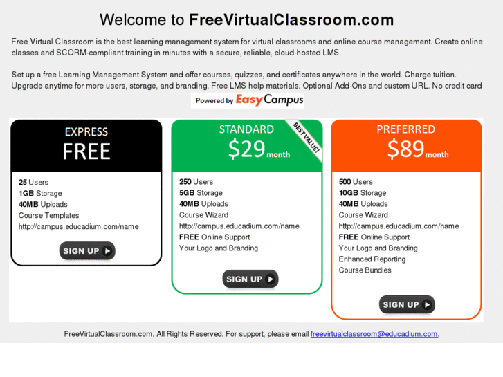 www.freevirtualclassroom.com